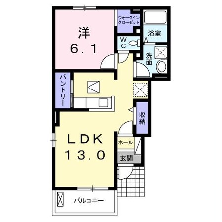 サニーヒル北山の物件間取画像